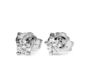 0.30 Carat Lab Grown Diamond Stud Earring for Women in 14K (Color D-E | Clarity VS2)