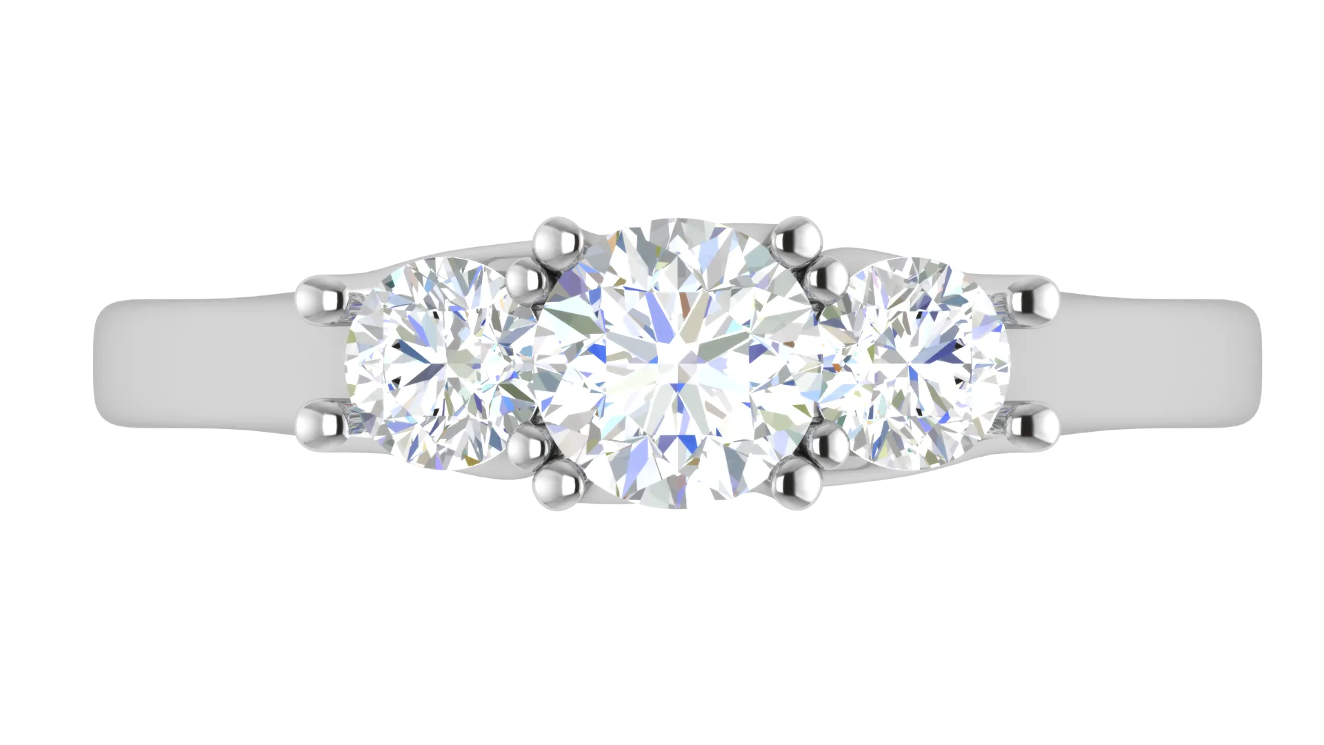 0.50 cts Solitaire Platinum Diamond Ring JL PT R3 RD 159