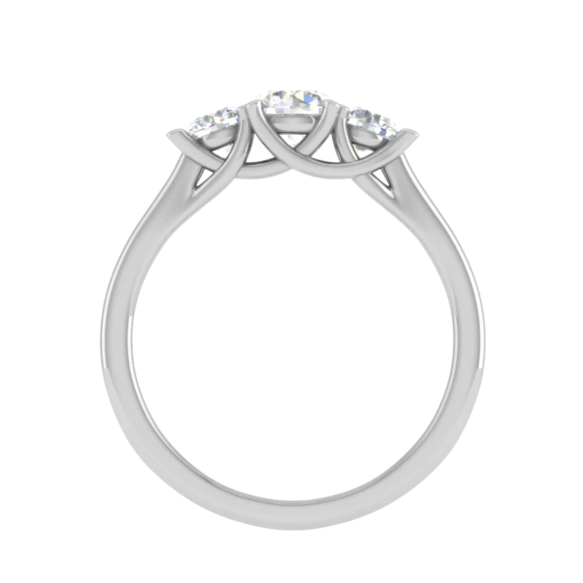 0.50 cts Solitaire Platinum Diamond Ring JL PT R3 RD 159