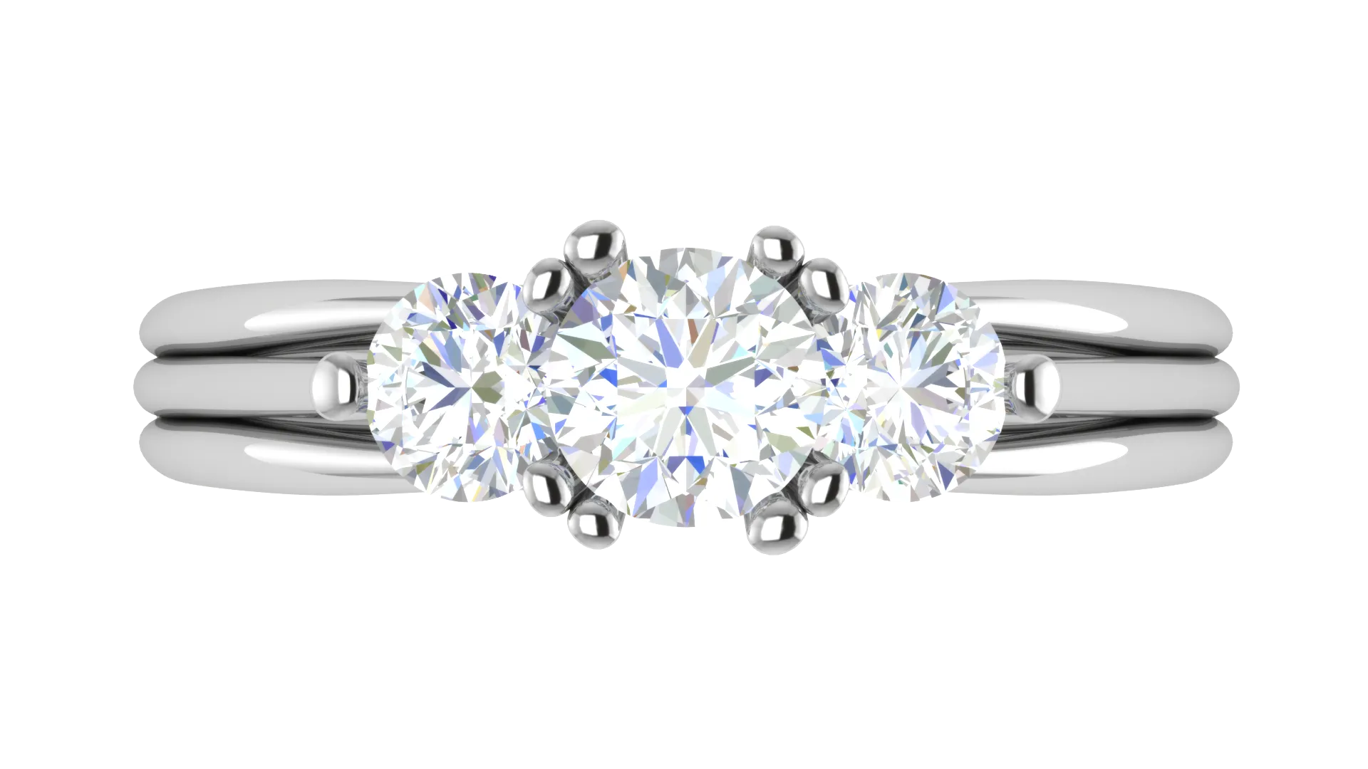 0.50 cts Solitaire Platinum Ring JL PT R3 RD 147