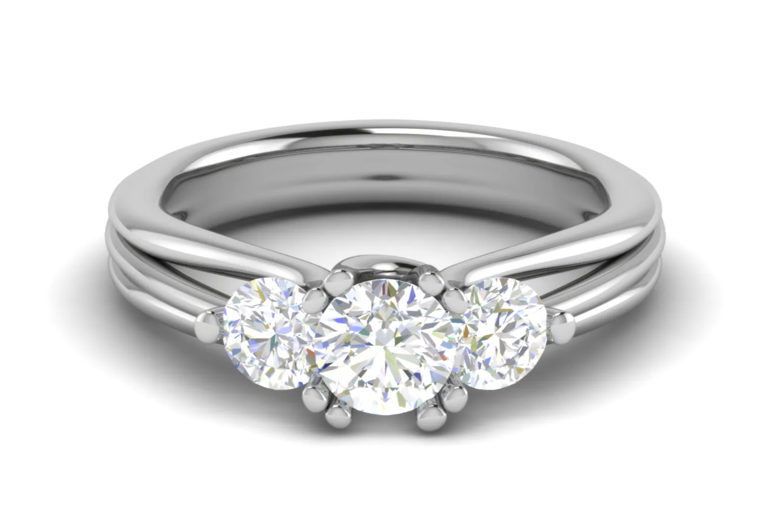 0.50 cts Solitaire Platinum Ring JL PT R3 RD 147