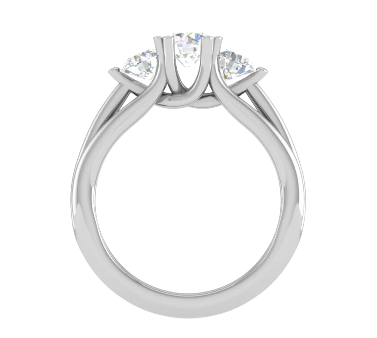 0.50 cts Solitaire Platinum Ring JL PT R3 RD 147