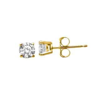 0.75 CTW Classic Diamond Stud Earrings