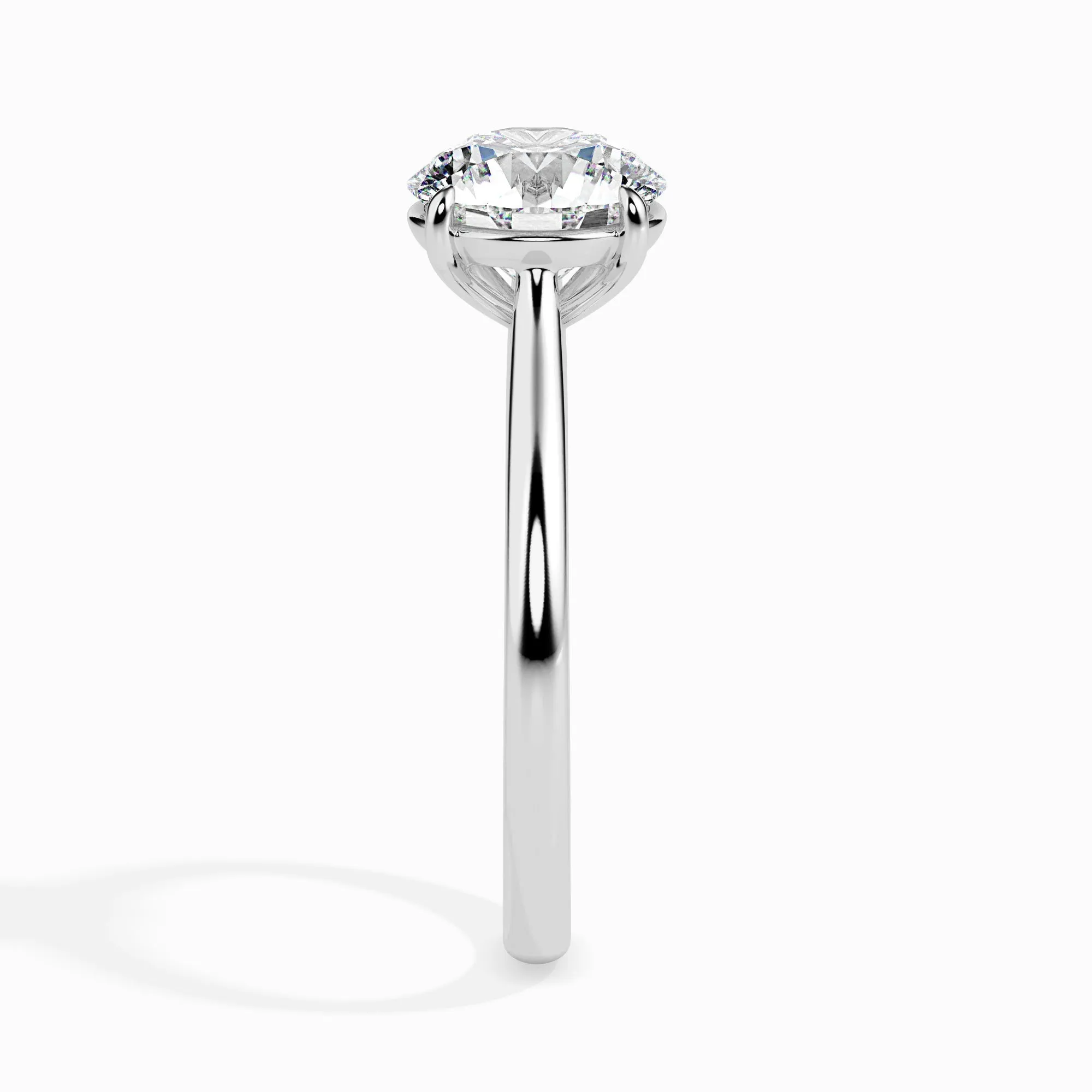 1-Carat Platinum Solitaire Ring for Women JL PT 19001-C