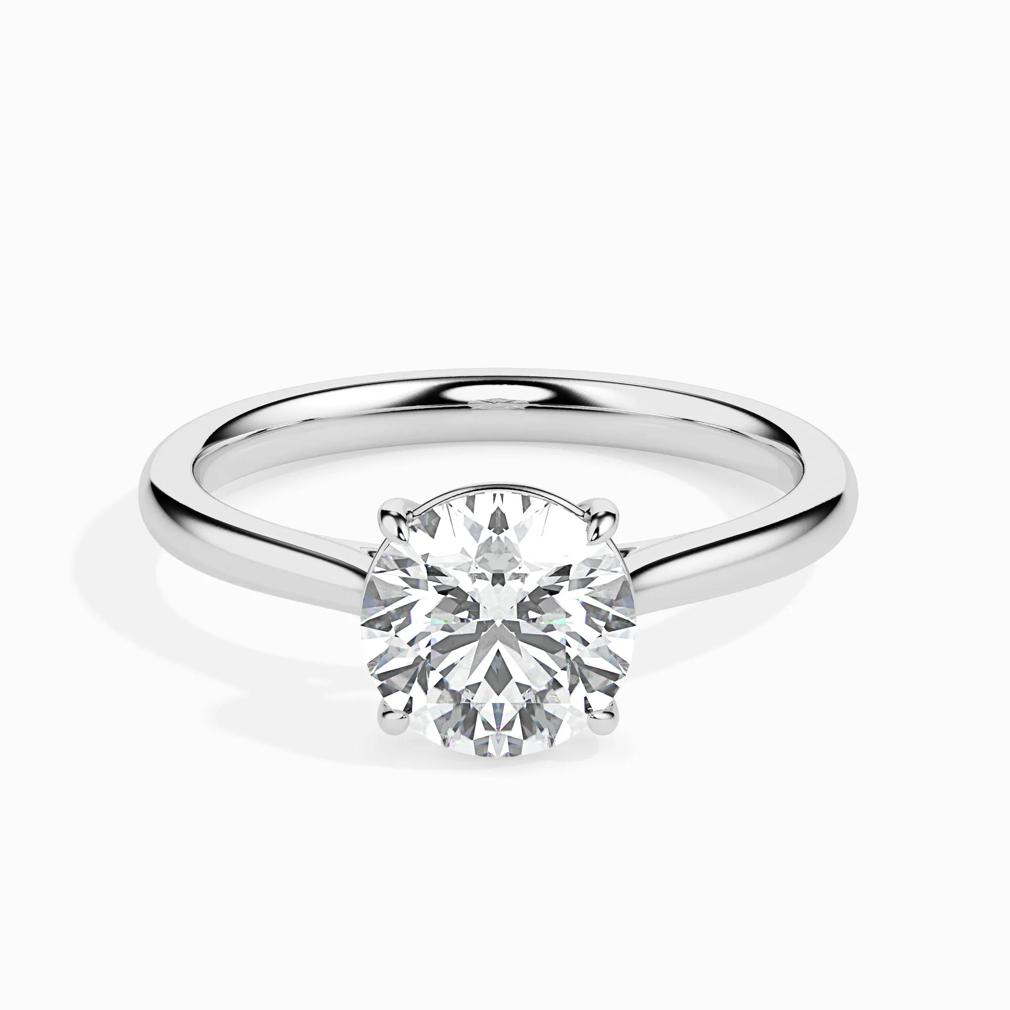 1-Carat Platinum Solitaire Ring for Women JL PT 19001-C
