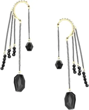 1 Pair Long Tassel Chain Ear for Women Lightweight Fashionable Skin Friendly Design Stylish Ear Jewelry present Choice