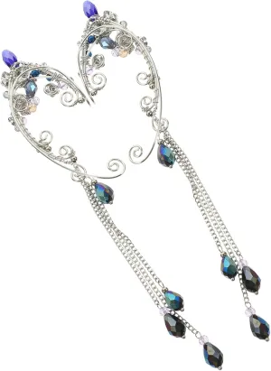 1 Pair Non Piercing Ear for Women Elegant Fairy Tassel Design for Everyday Wear Special Occasions Adds Charm to Your Style