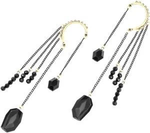 1 Pair Tassel Chain Ear Cuff Earrings for Women Elegant Alloy Design with Stunning Long Tassels for Special Occasions and Everyday Wear