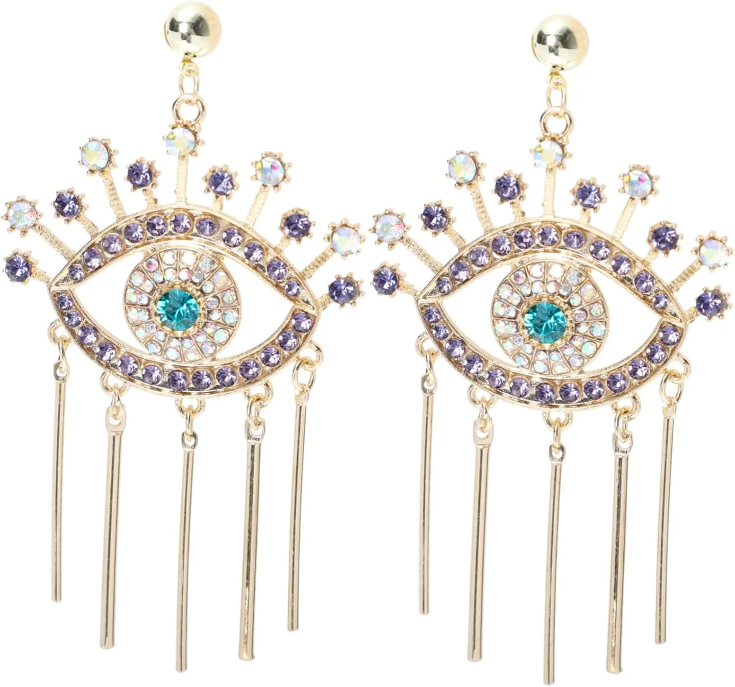 1 Pair Tassel Earrings for Women Chic Ear Ornaments Artistic Multi Design for Parties and Durable and Skin Friendly Jewelry