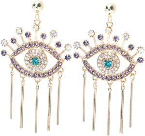 1 Pair Tassel Earrings for Women Chic Ear Ornaments Artistic Multi Design for Parties and Durable and Skin Friendly Jewelry