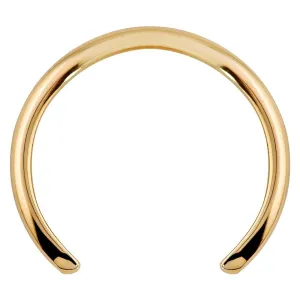 1.0mm Thin Band 14K Ear Cuff
