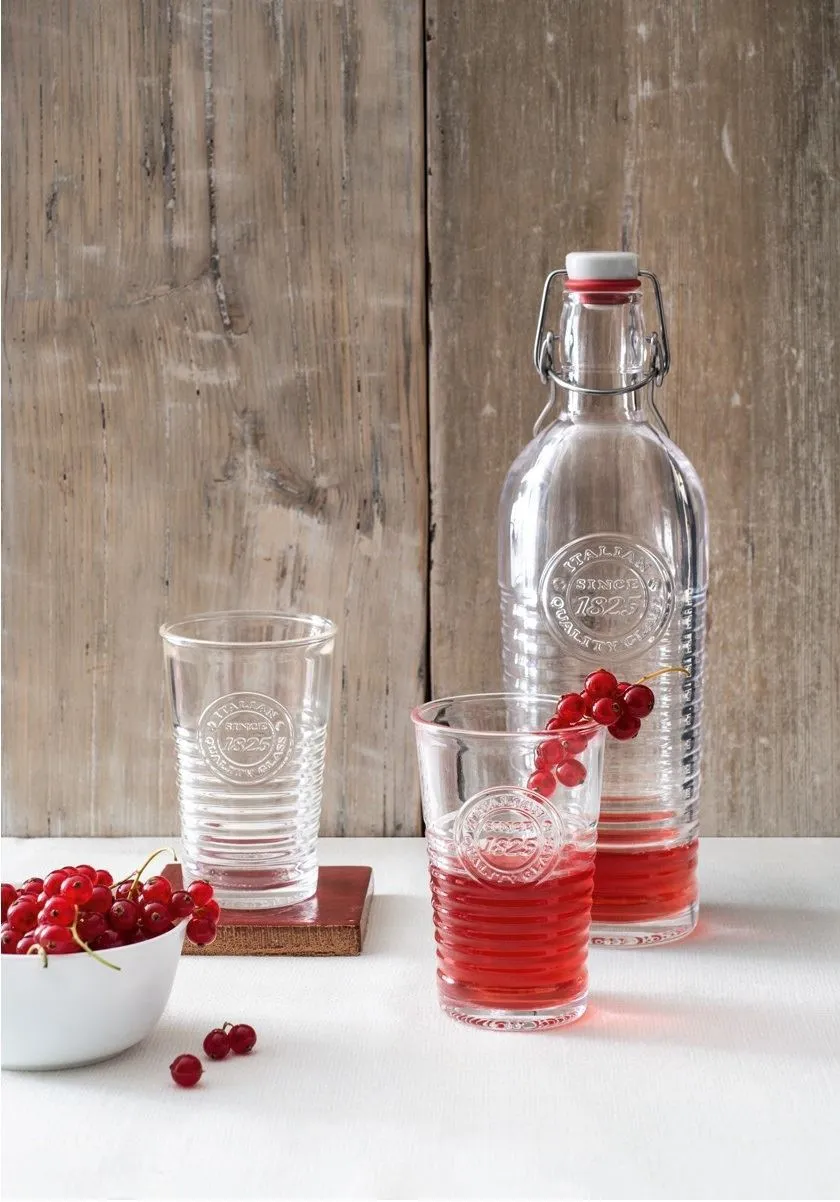 1.2L Officina 1825 Glass Swing Top Bottle
