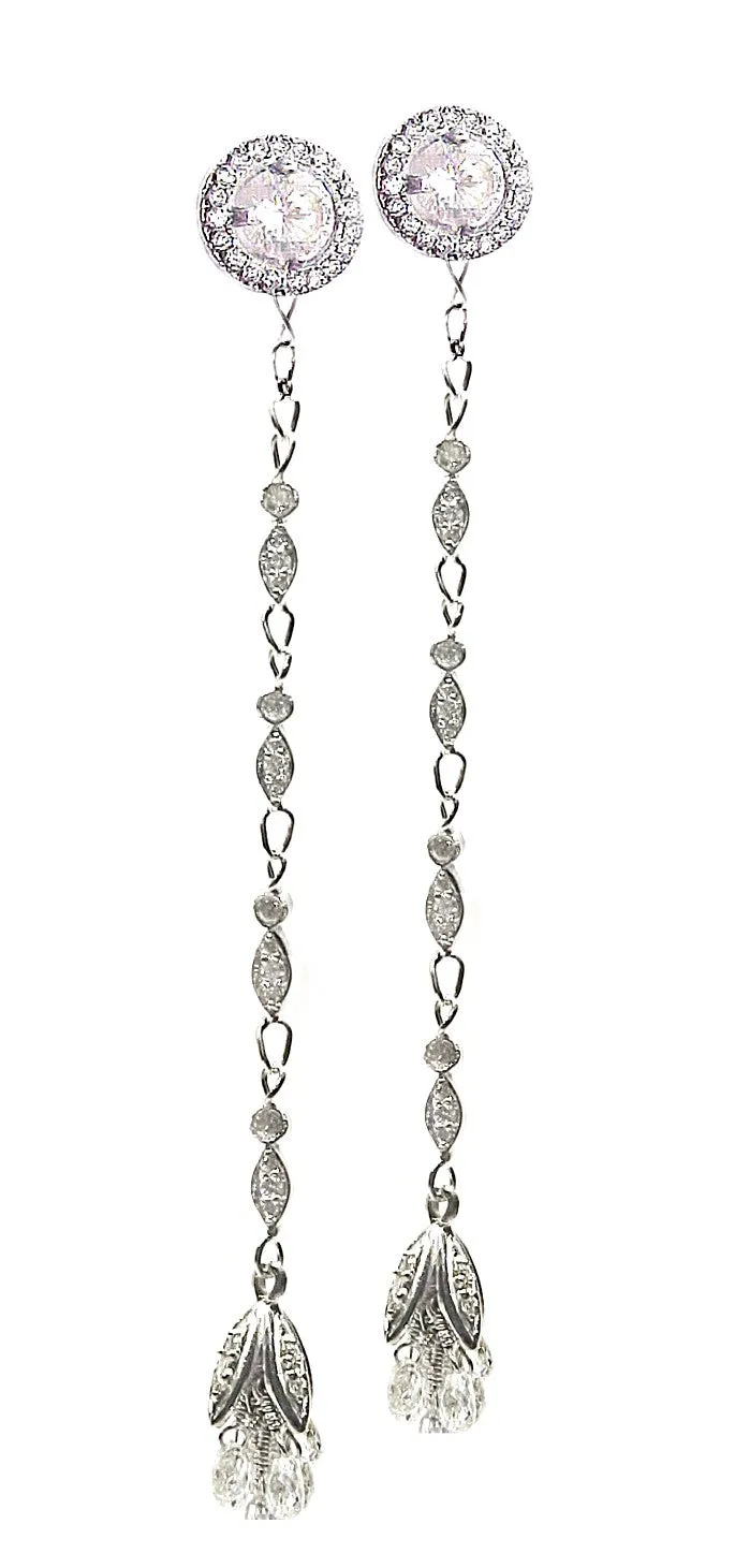 ~1.30cttw. Pave' Diamond Studs