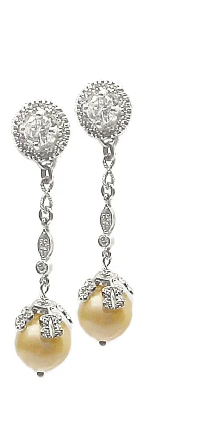 ~1.30cttw. Pave' Diamond Studs