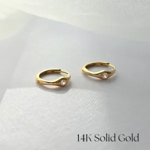 14K Ariana Hoops