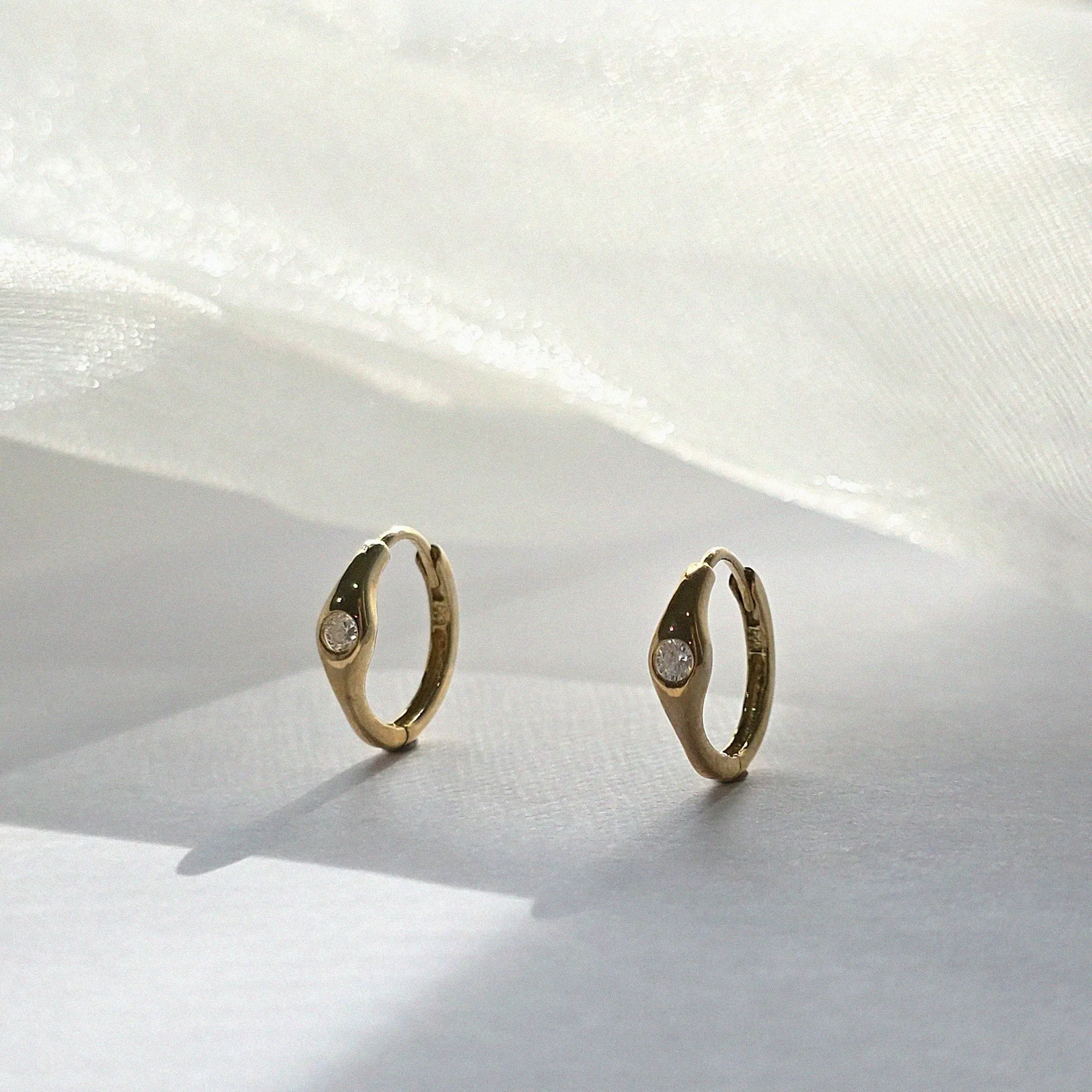 14K Ariana Hoops