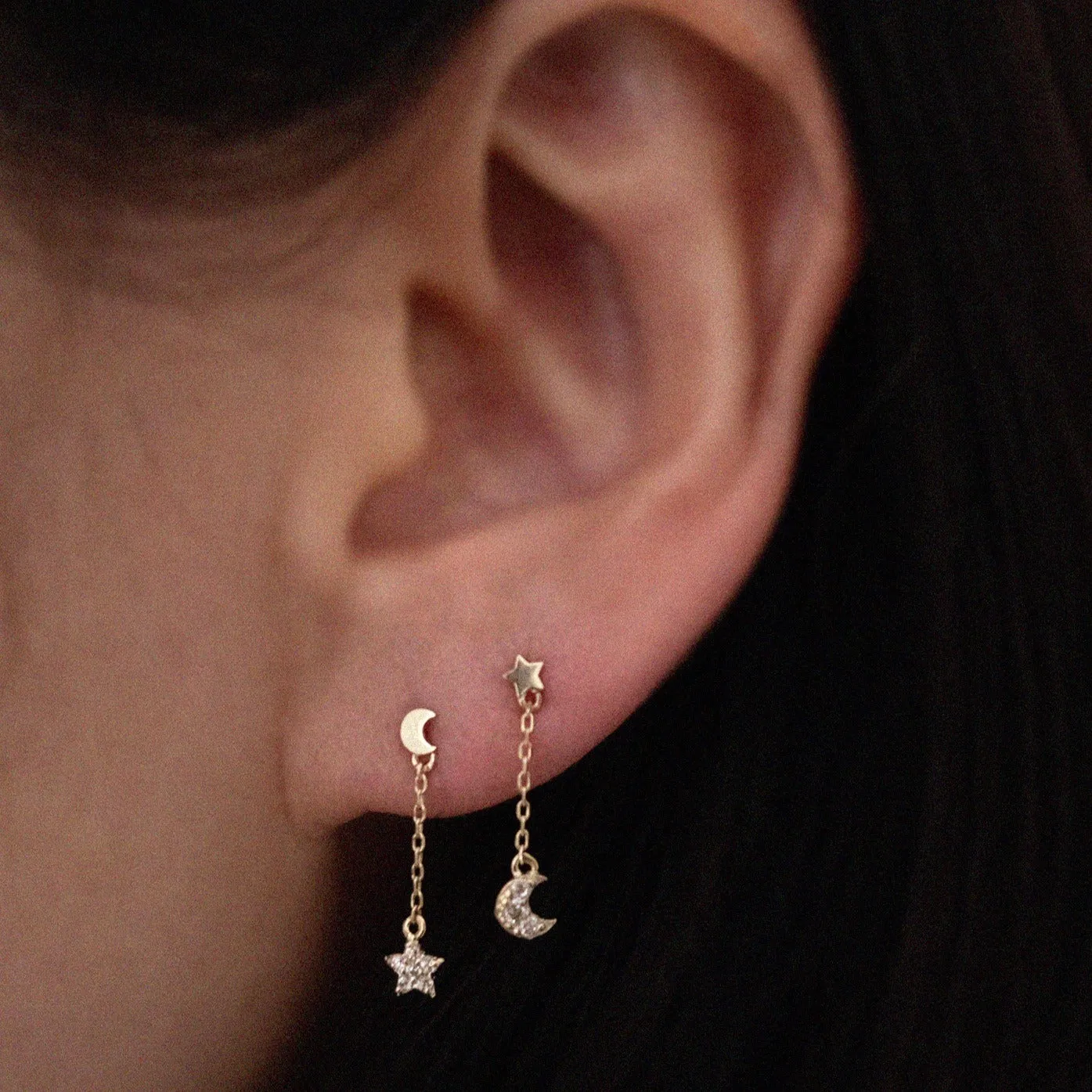 14K Sky Chaser Earrings