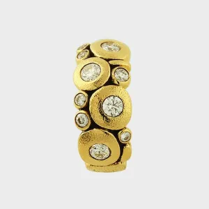 18K Candy Diamond Earrings - E-122D(HUG)