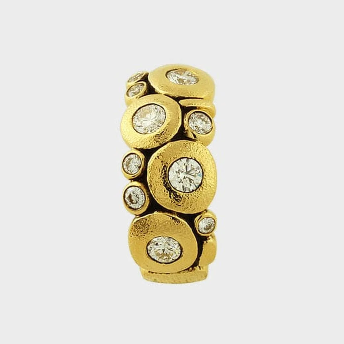 18K Candy Diamond Earrings - E-122D(HUG)