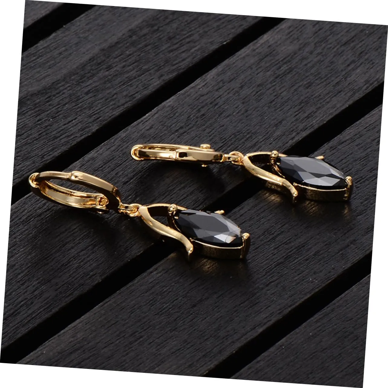 2 Pairs Post Earrings for Women Black Dangle Earrings Earings for Women Earrings for Women Orrous Womens