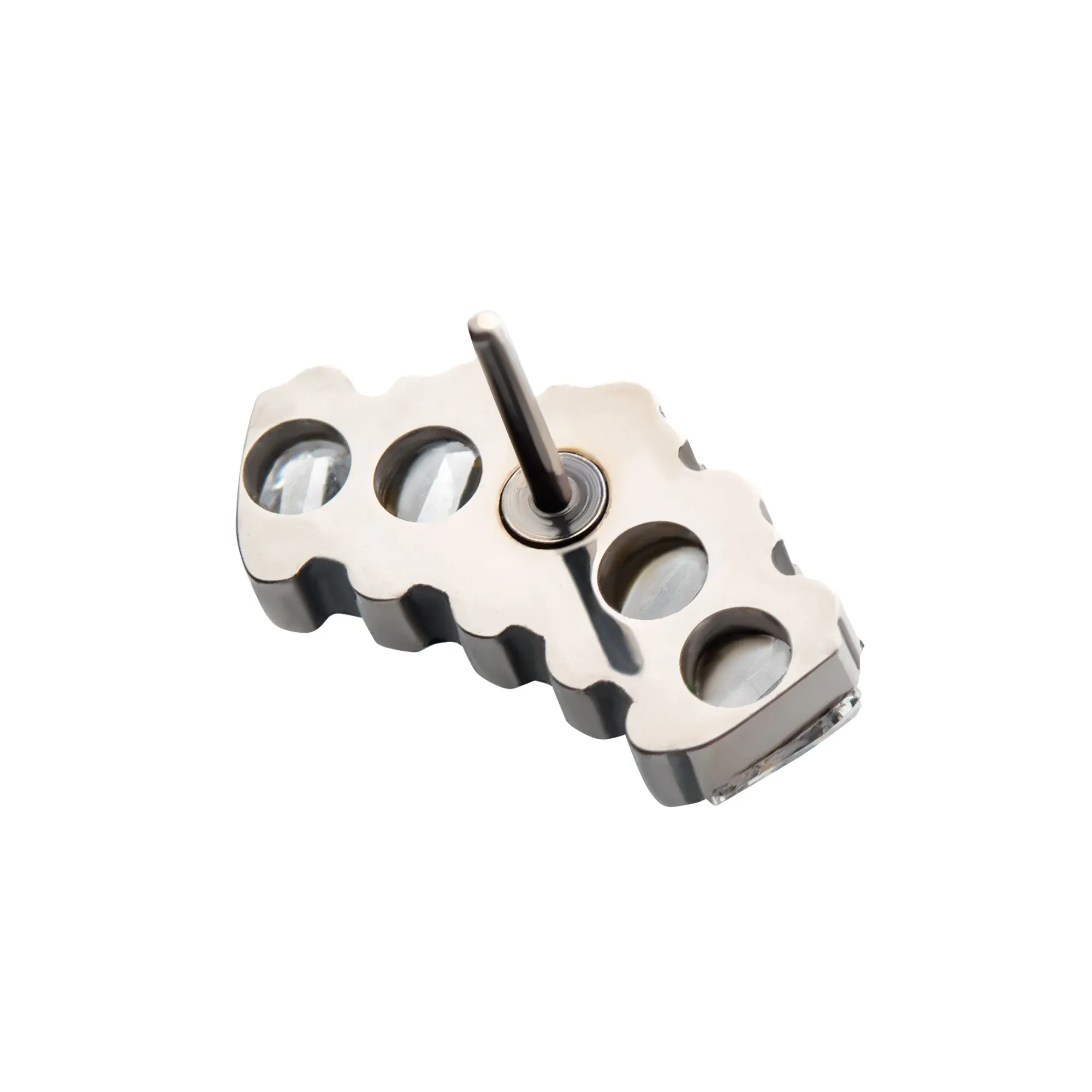 5 Baguette Stud