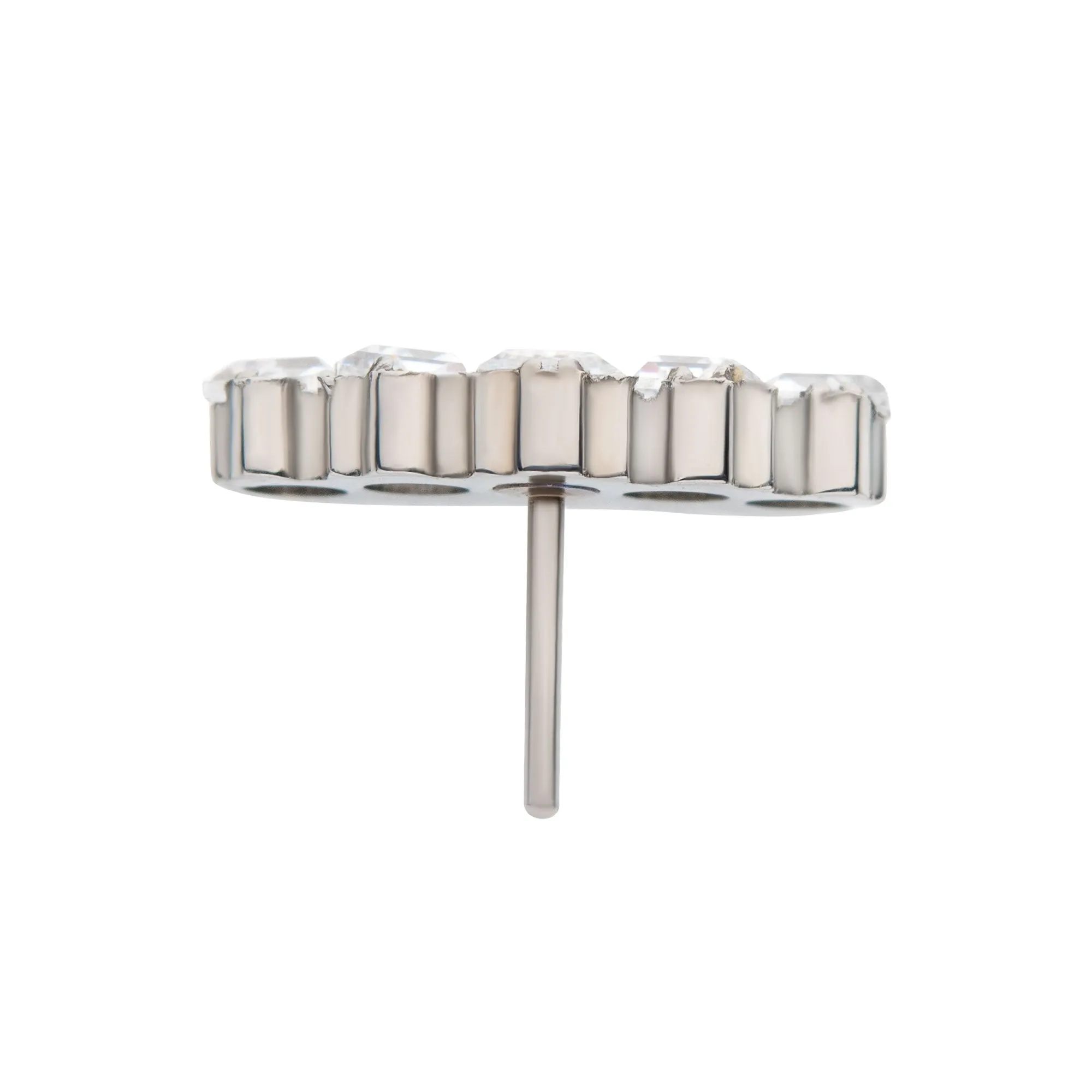 5 Baguette Stud