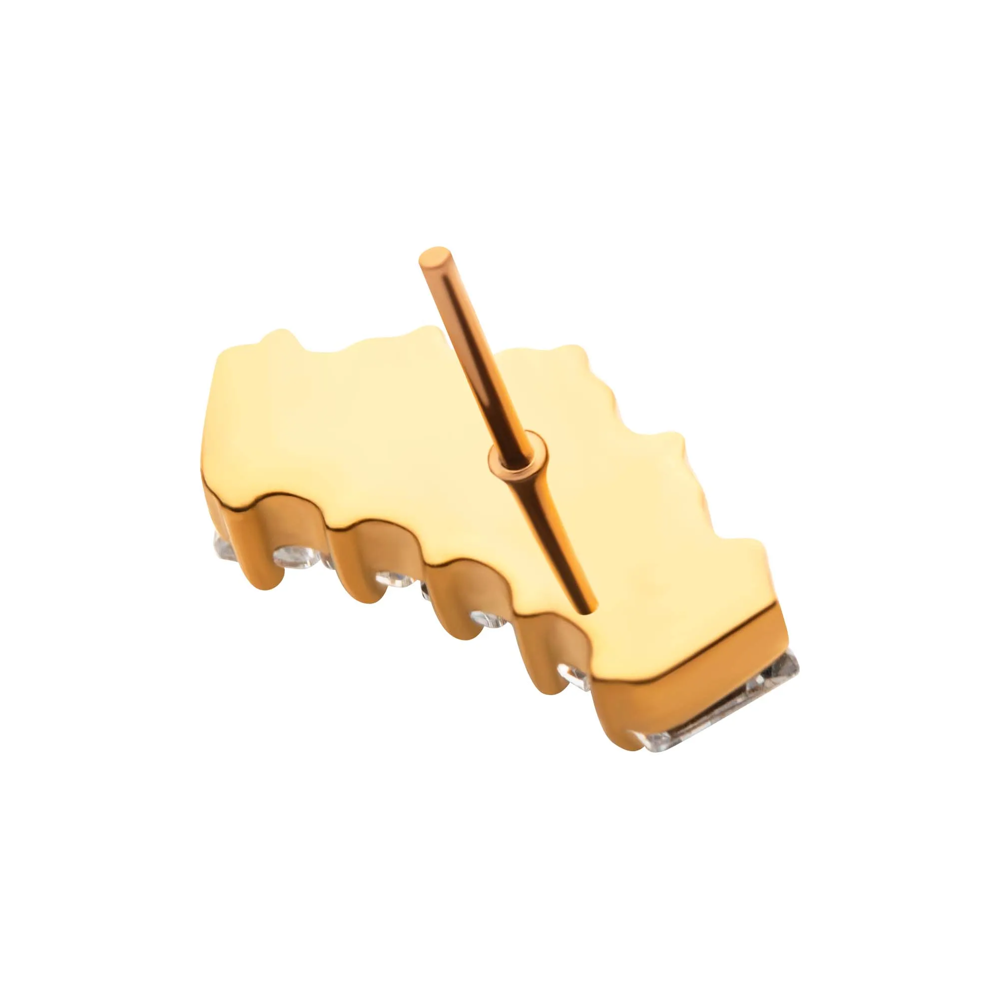 5 Baguette Stud