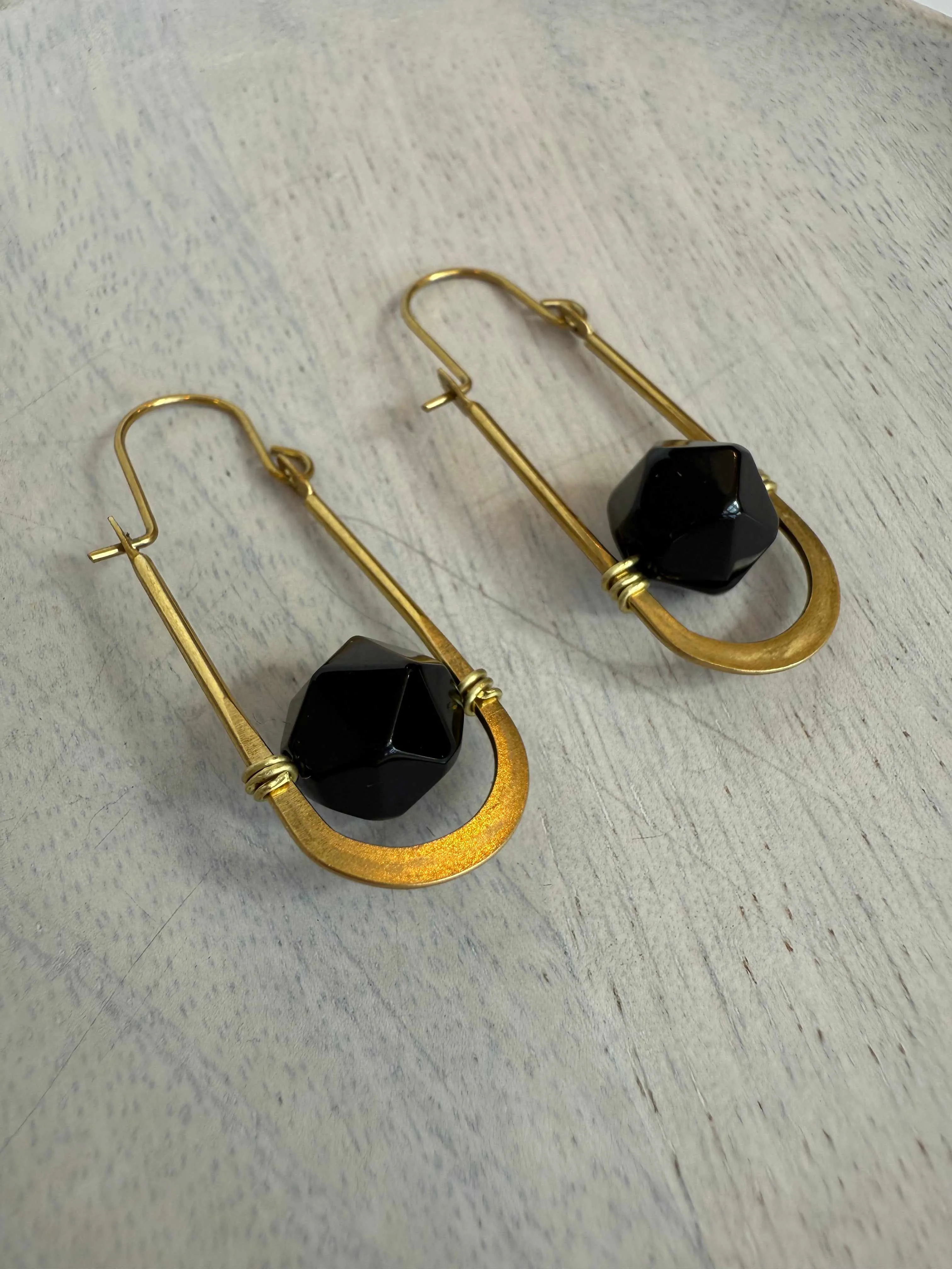 Abacus Oval Earring