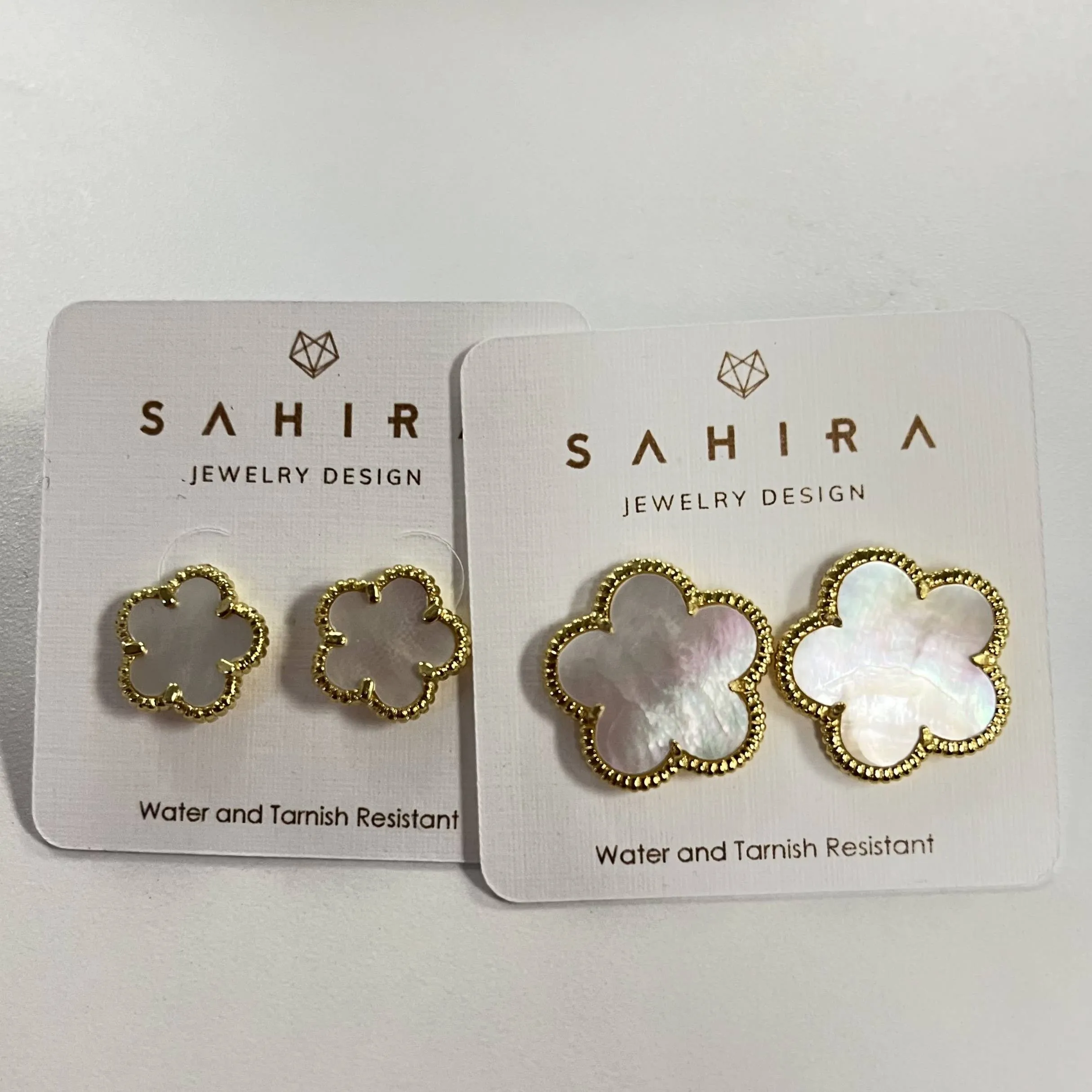 Adeline Clover Earring | Mother of Pearl