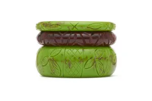 Alder and Mouse Set of 3 Maiden Bangles