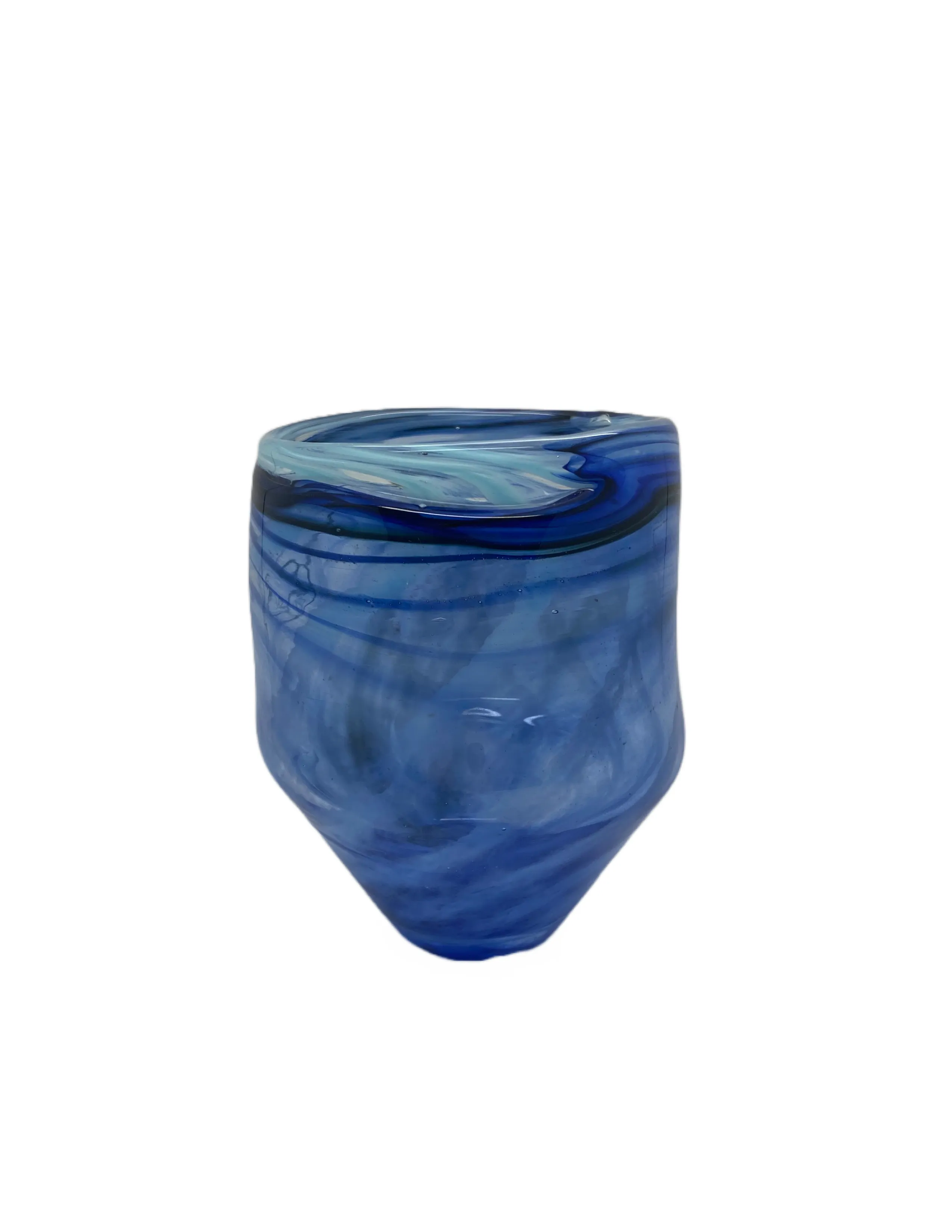 Alexandra Pheonix Holmes blown glass vase (AH49)