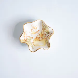 Ami Limone Chinoiserie Wavy Bowl