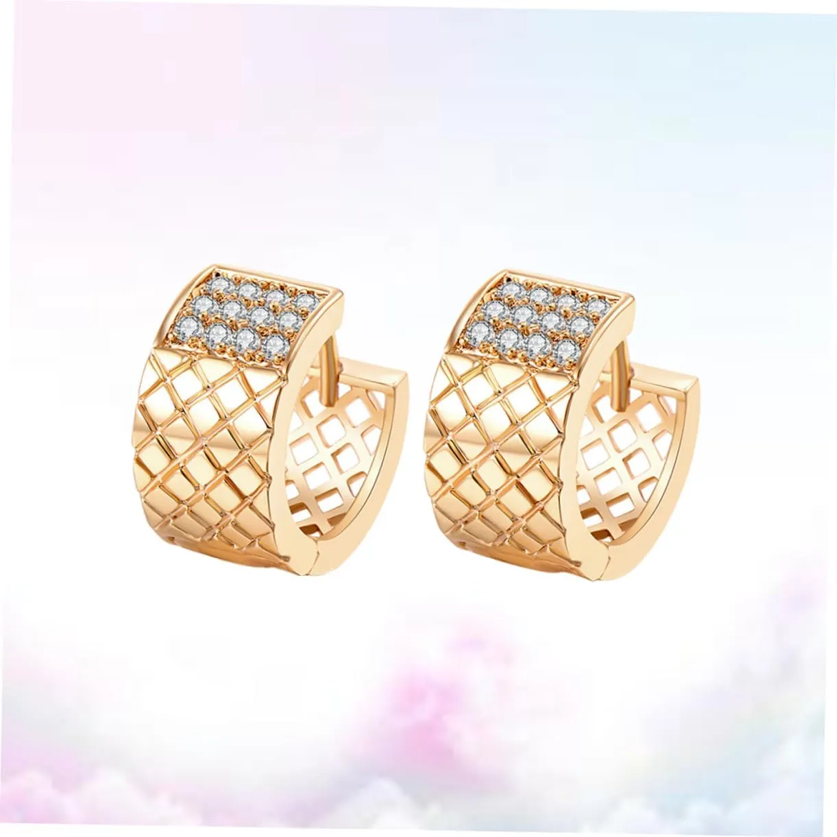 Amosfun 2 Pairs post earrings for women gold filled earrings earings for women women’s earrings womens earrings