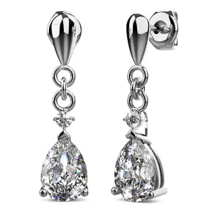 Anastacia Drop Earrings Embellished With SWAROVSKI Crystals