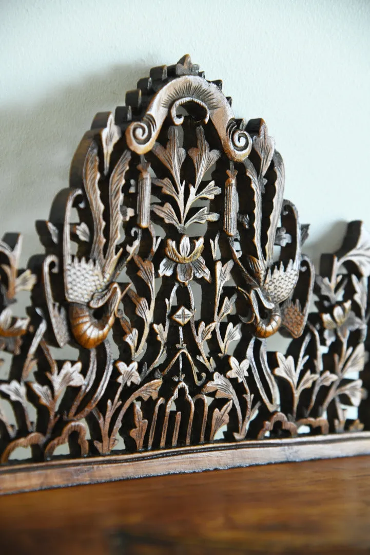 Anglo Indian Carved Wall Bracket