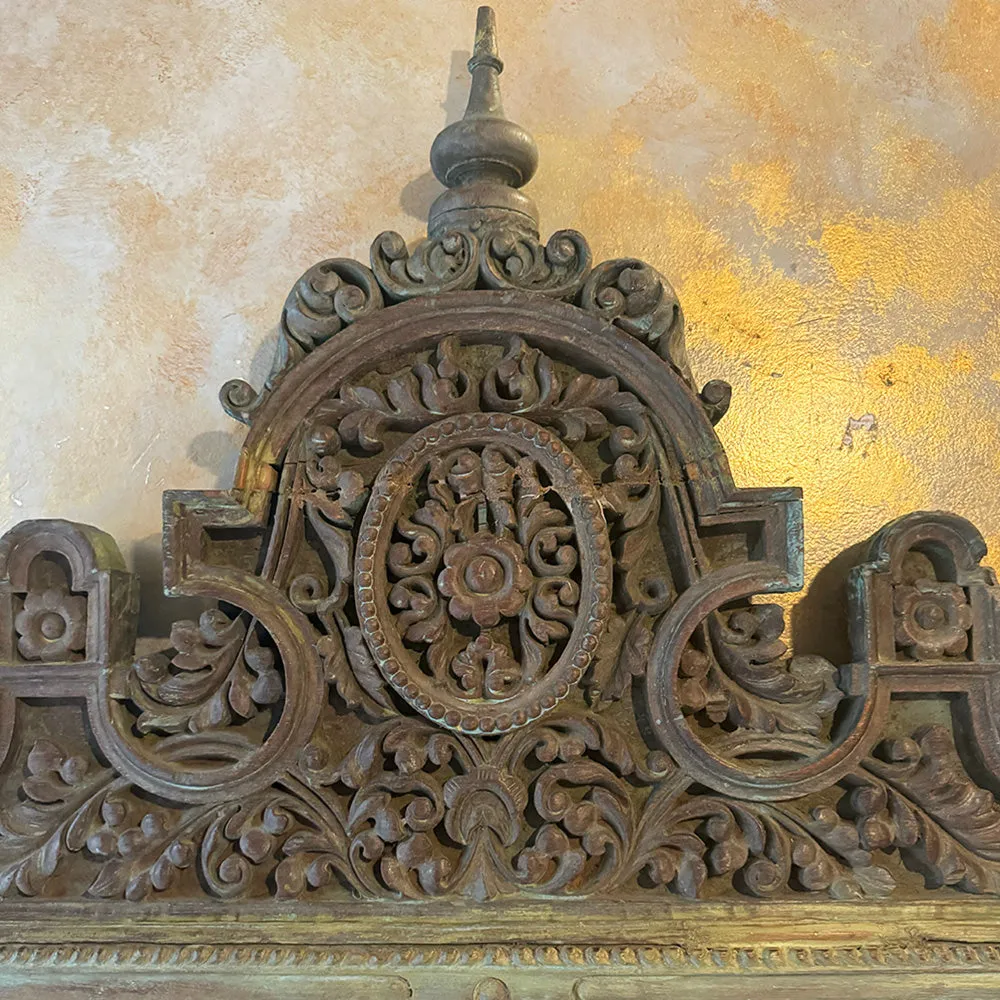 Antique Shubham Carved Panel