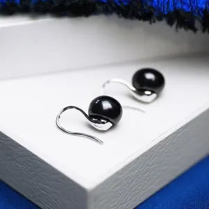 Arabella Black Pearl Hooks