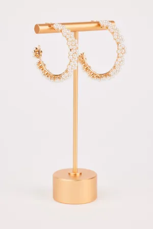 Azalea Hoop Earrings