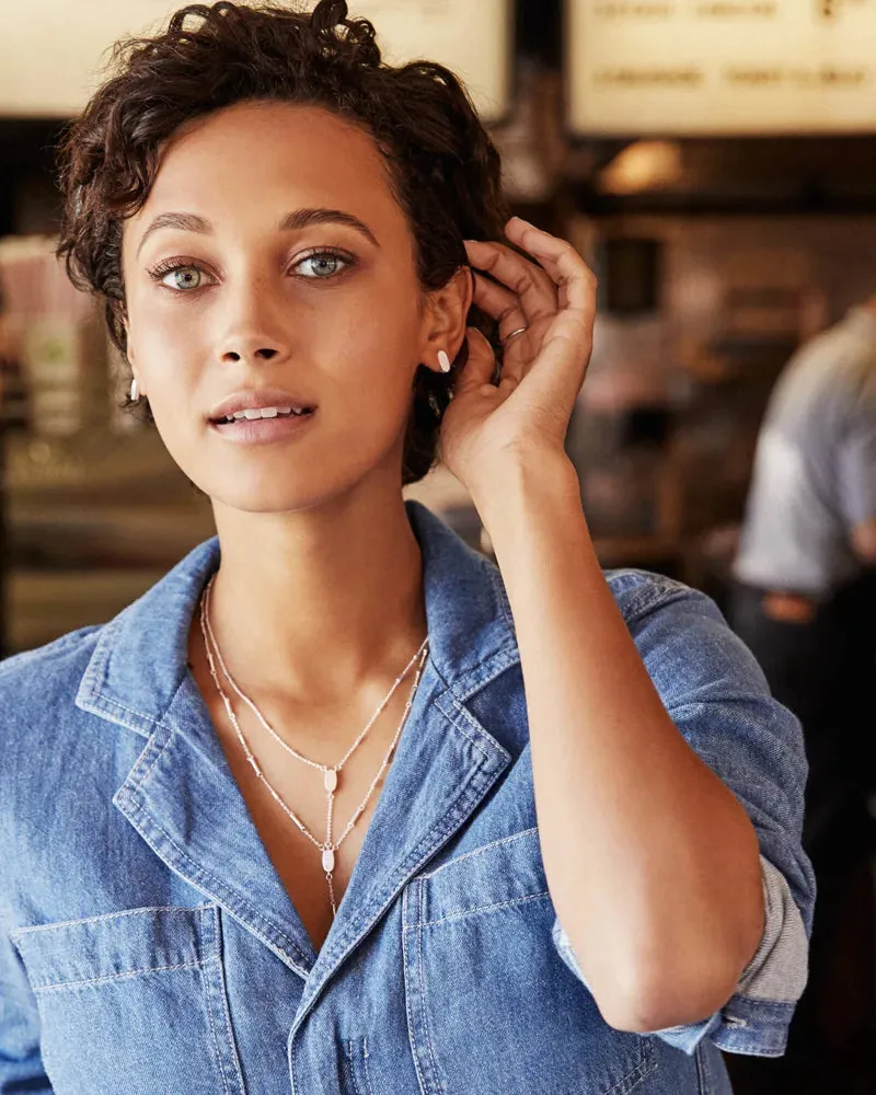 Barrett Stud Earrings in Gold by Kendra Scott