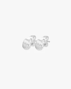 Beach studs silver