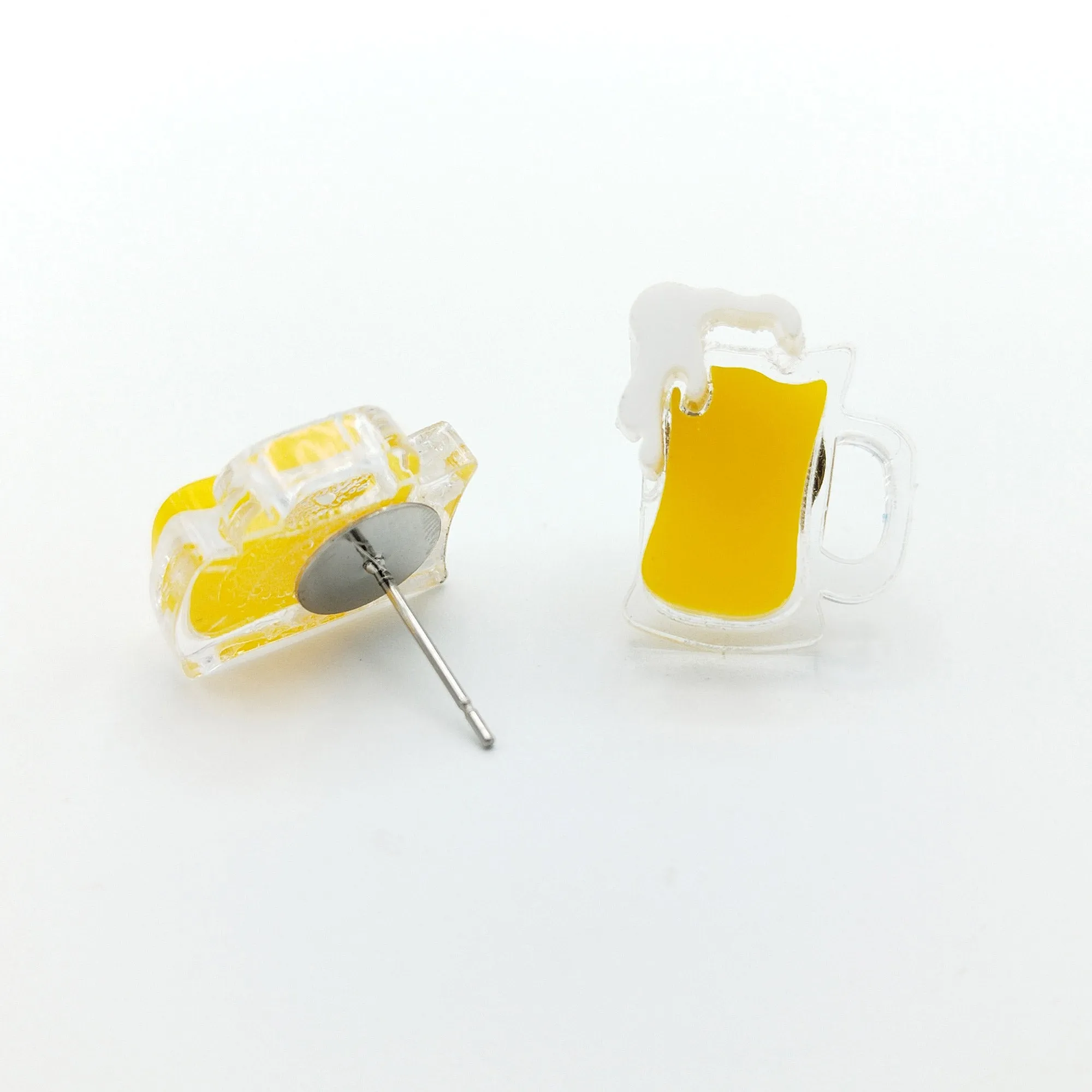 BEER JAR STUD EARRINGS | Sip in Style!