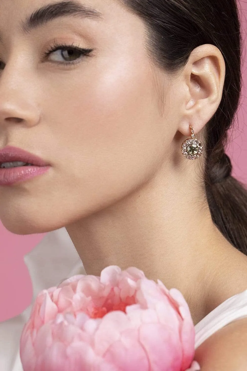 Beruit Green Tourmaline Earrings