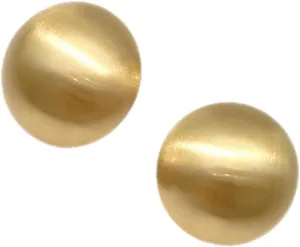 BESPORTBLE 1 Pair Minimalist Dome Earrings for Women Unique Circular Design Summer Earrings Comfortable All Day Wear for Weddings Birthdays and Special Occasions