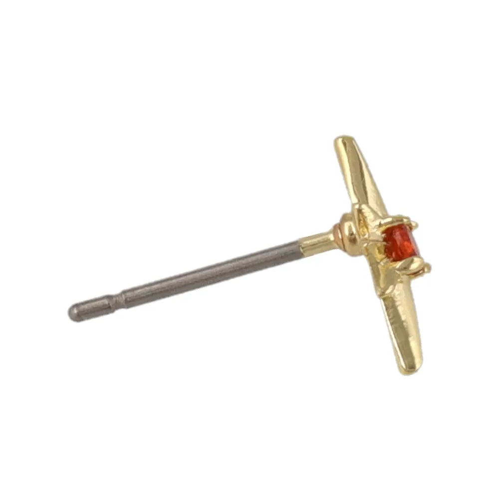 Birth Color Bright Star Studs