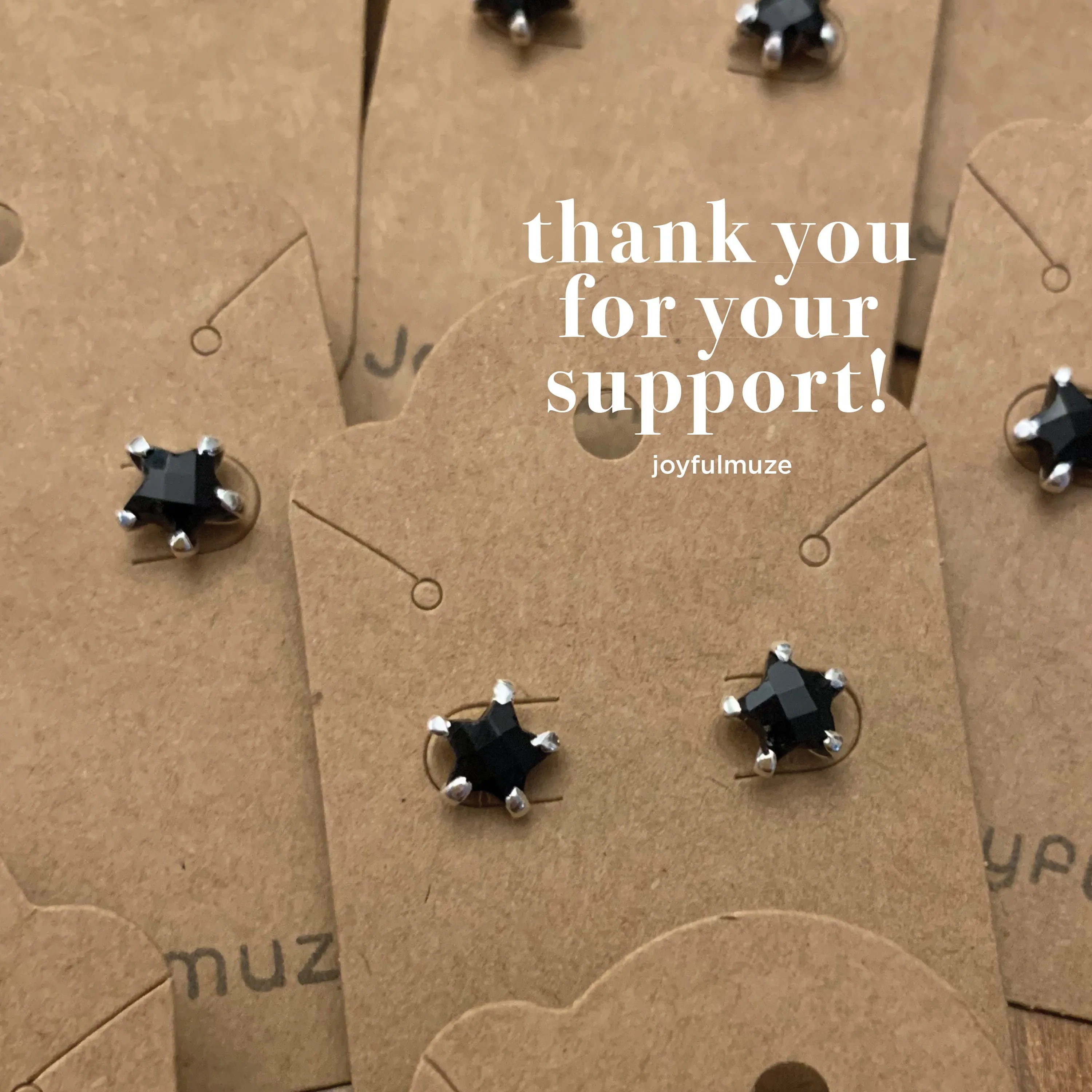 Black Tourmaline Stars