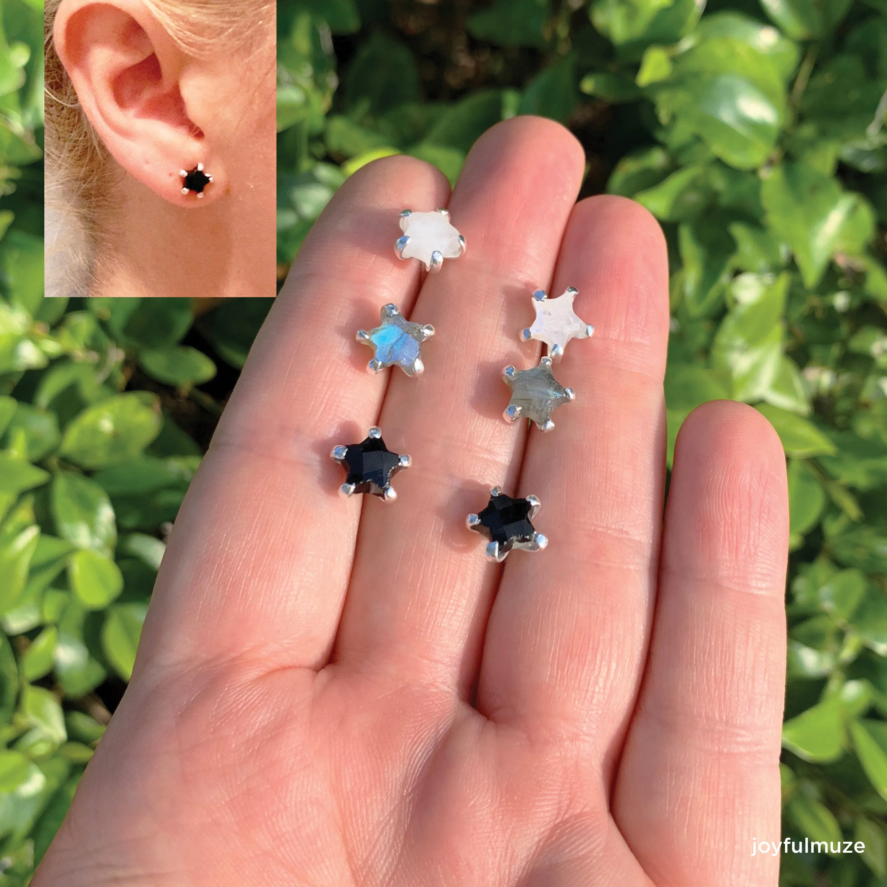 Black Tourmaline Stars