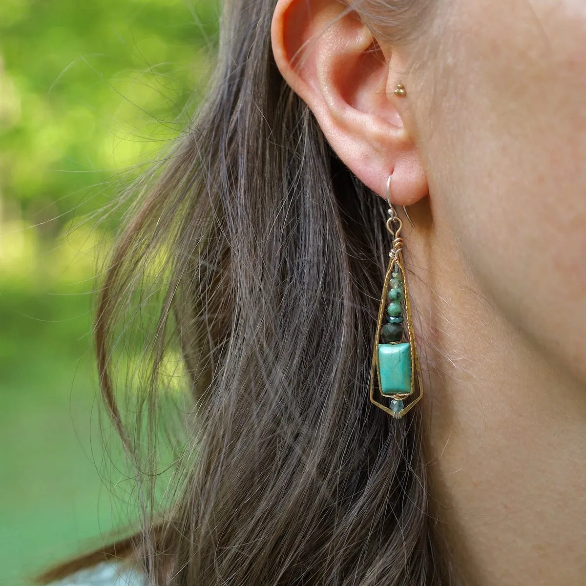 Blade of Grass Earrings