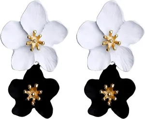 Blingsoul Statement Earrings for Women - Elegant Womens Dangle Drop Earrings