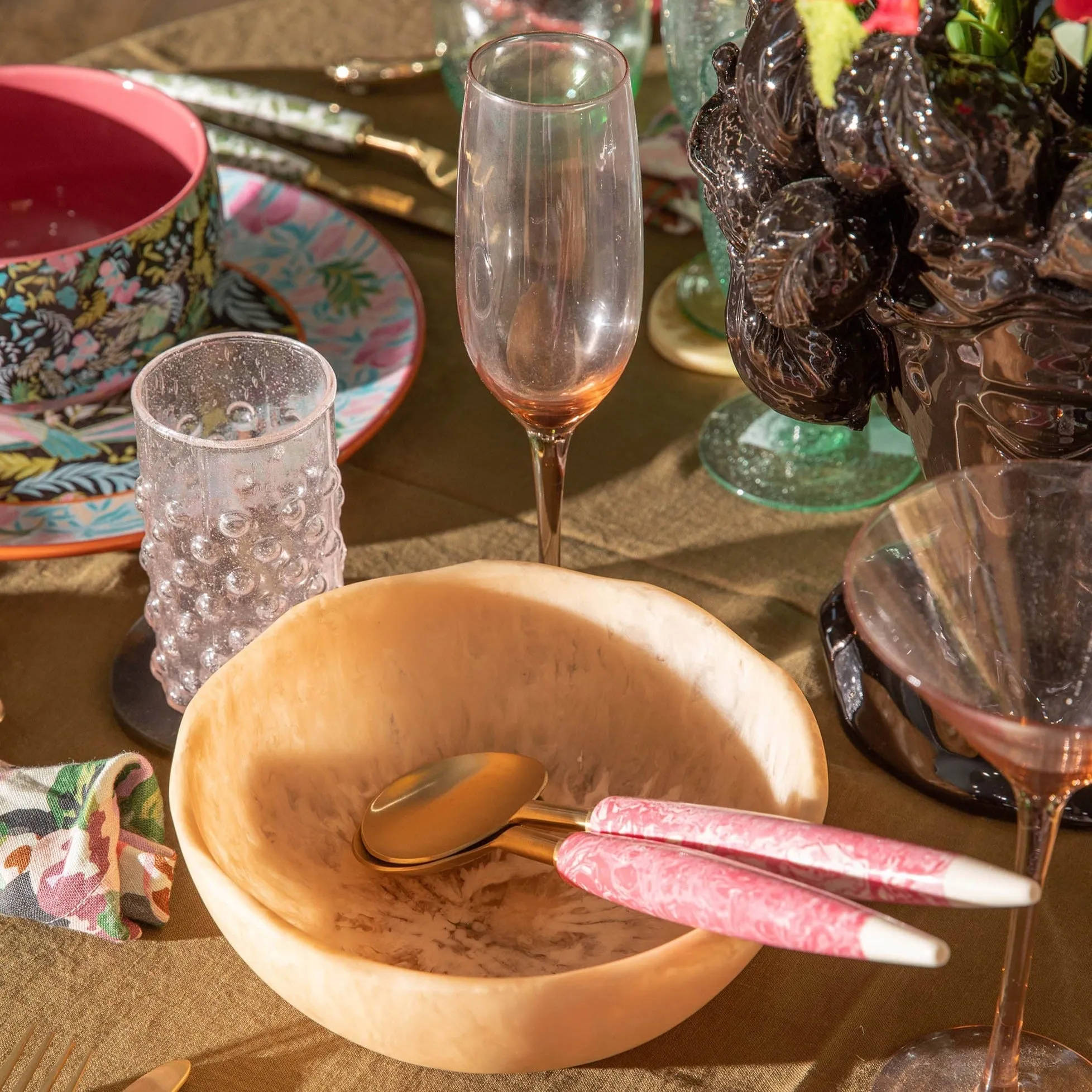 Bloomingville Champagne Rose Flute