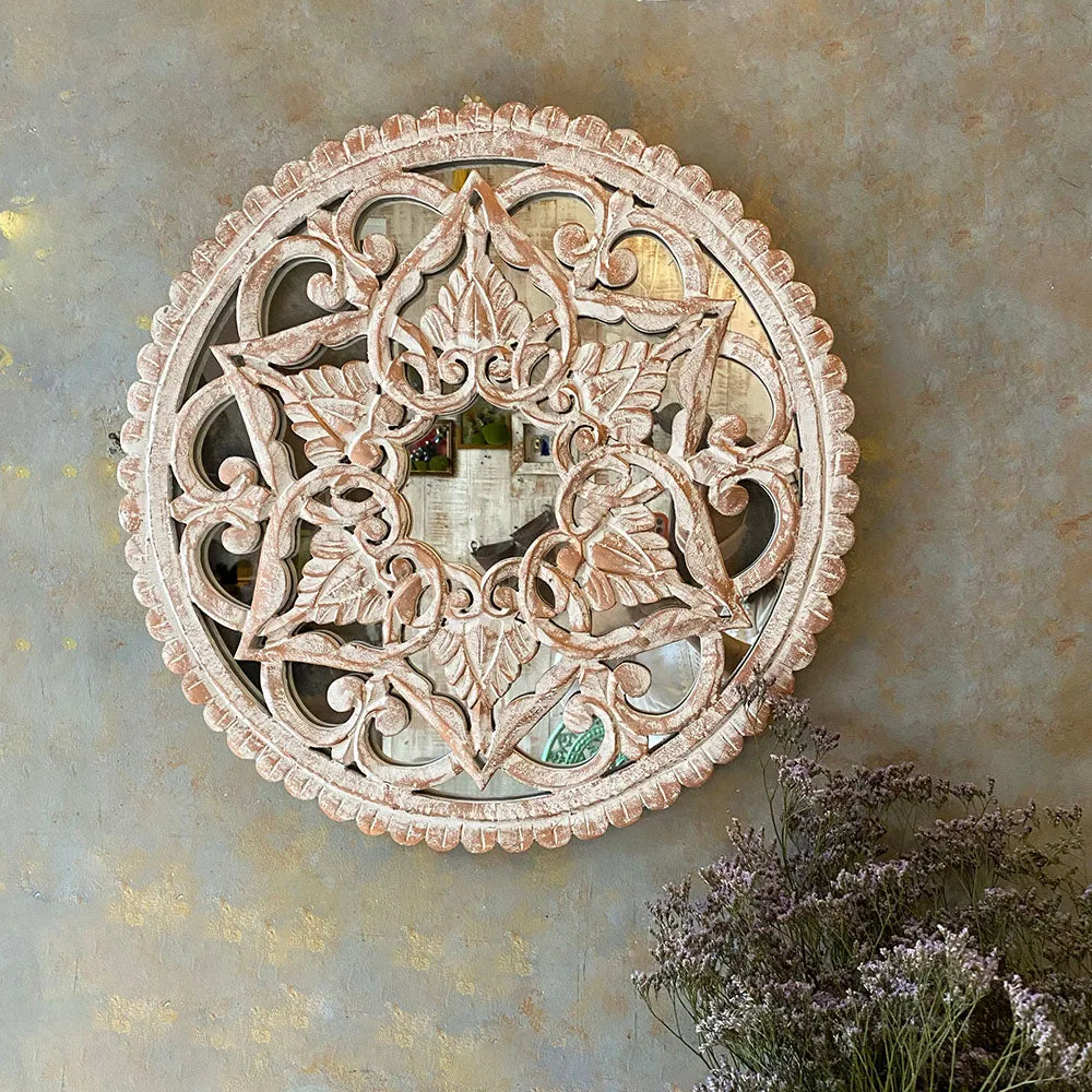 Blossom Round Wall Mirror
